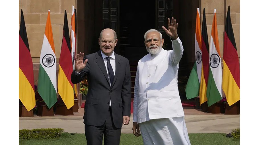 German leader seeks Indian support for Russia’s isolation