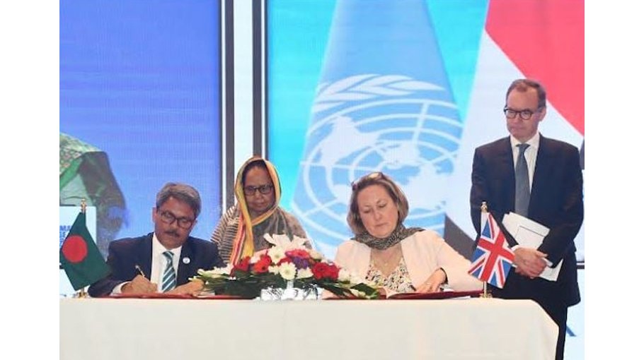 Bangladesh, UK sign climate deal
