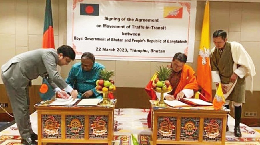 Bangladesh, Bhutan inks transit deal