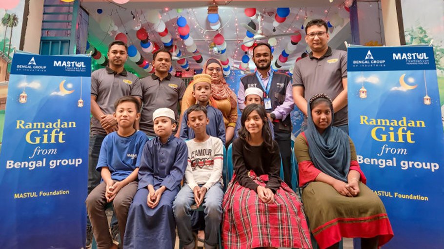 Bengal Group’s Ramadan gifts for Mastul Foundation kids