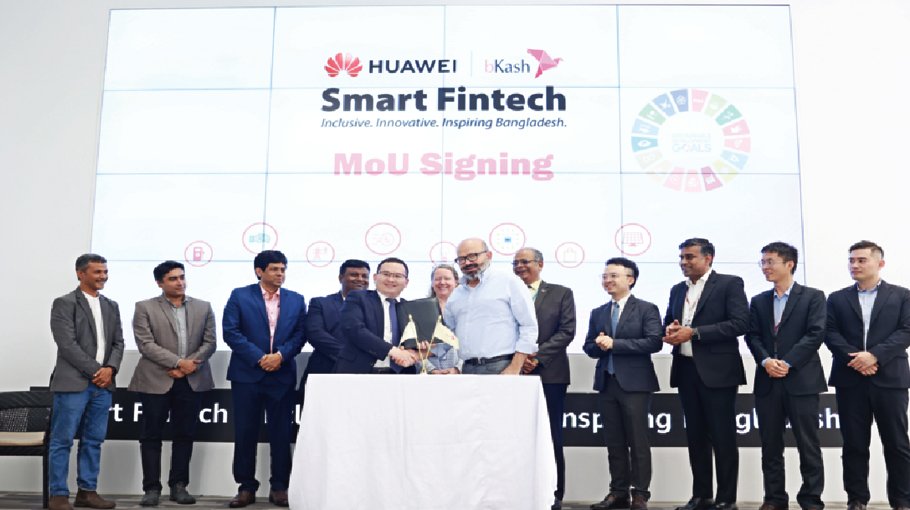 Huawei partners with bKash to deepen Financial Inclusion