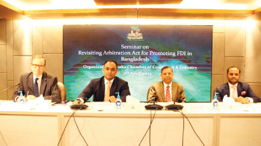 Reforms of Arbitration Act, 2001 to boost FDI inflow: DCCI Seminar 