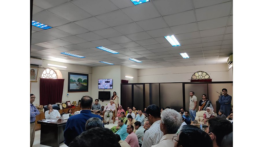 JnUTA stage demo to come out of GST admission system