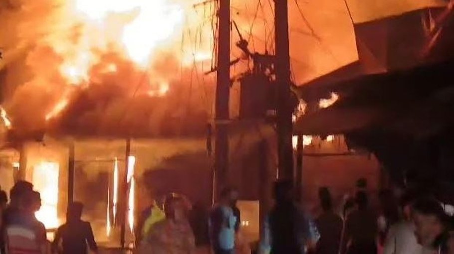Seven shops gutted in Khagrachhari fire