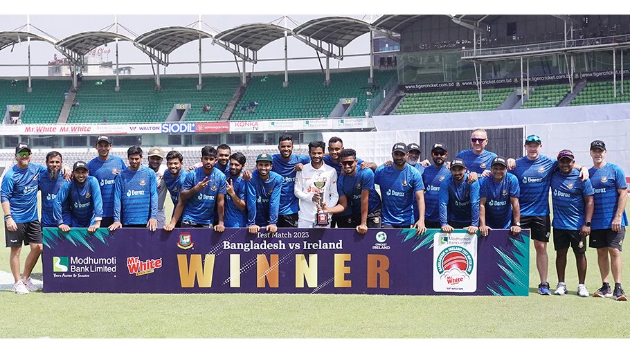 Tigers beat defiant Ireland in one-off Test