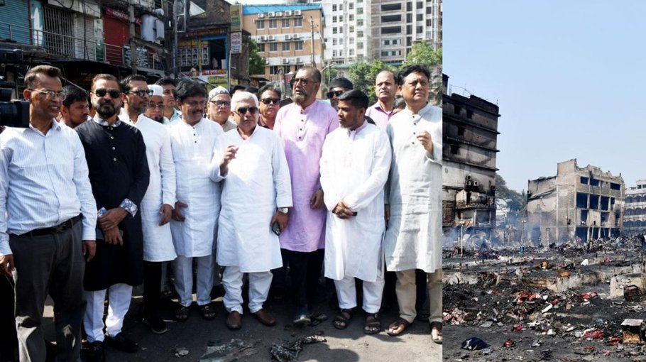 DCCI urges Central Bank to extend support to Bangabazar fire victims