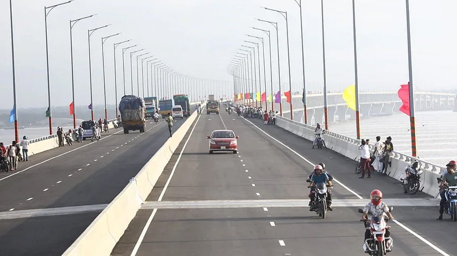 Motorcycle ban on  Padma Bridge to  continue 