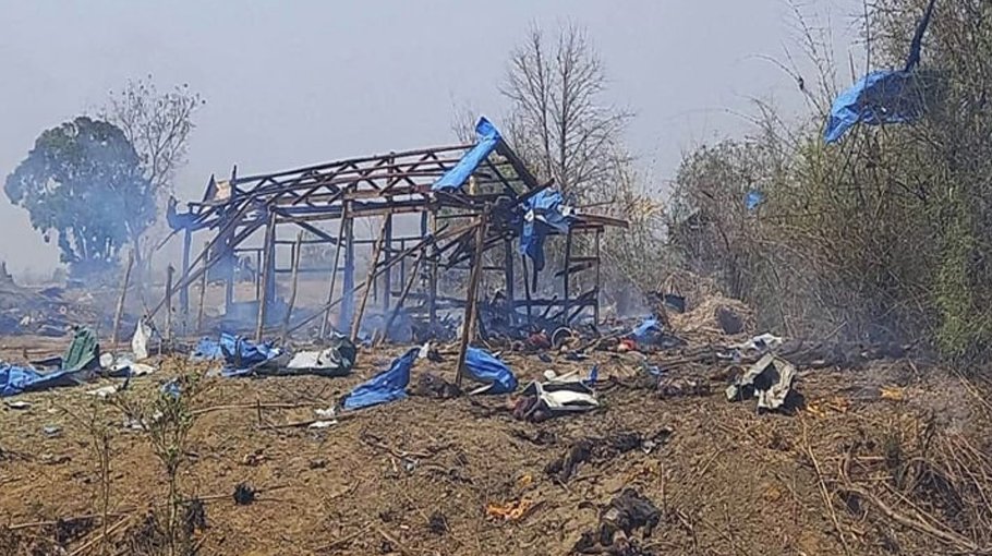 Myanmar confirms deadly air strike as international outcry mounts