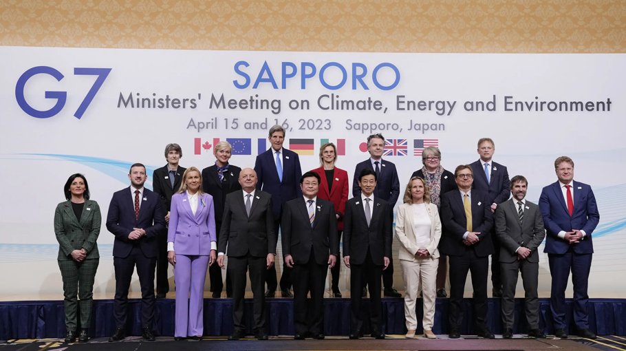 G7 vows to step up moves to renewable energy, zero carbon