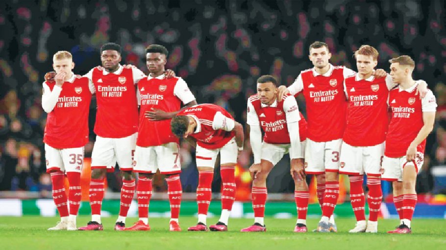 Arsenal can handle title stress as Man City close in, vows Arteta