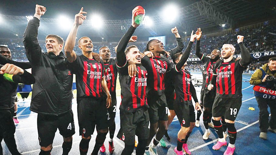 Milan progress to semis at Napoli’s expense 