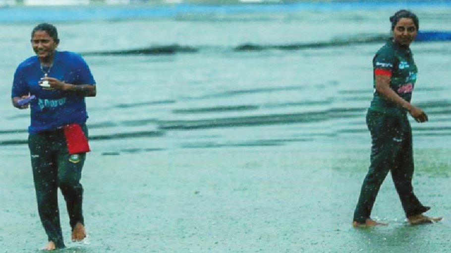 Bangladesh-Sri Lanka women second ODI washed out by rain