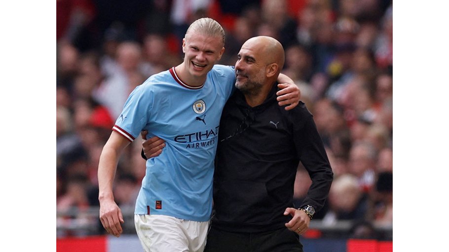 More to come from record breaker Haaland: Guardiola