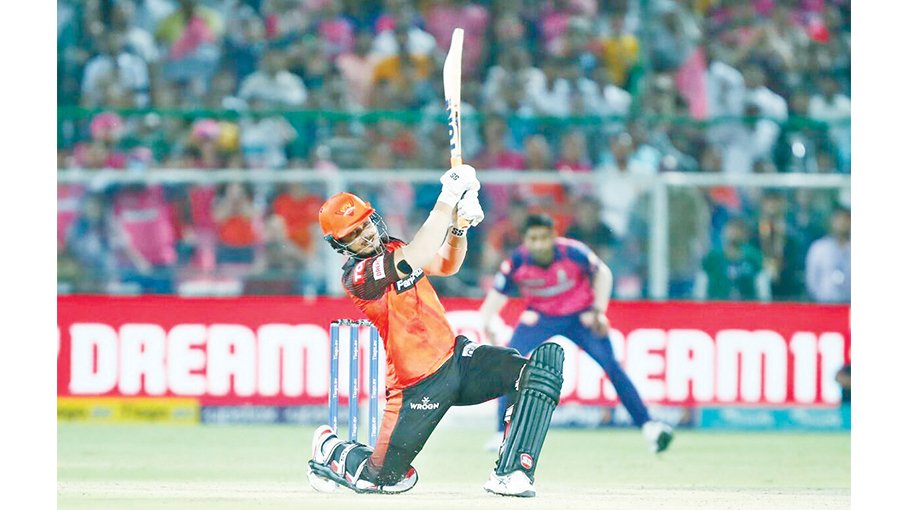 Samad hits last-ball six as Hyderabad beat Rajasthan