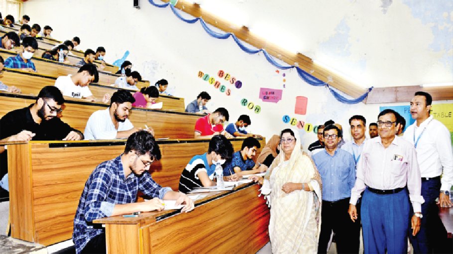 DU KA unit ctg region admission test held