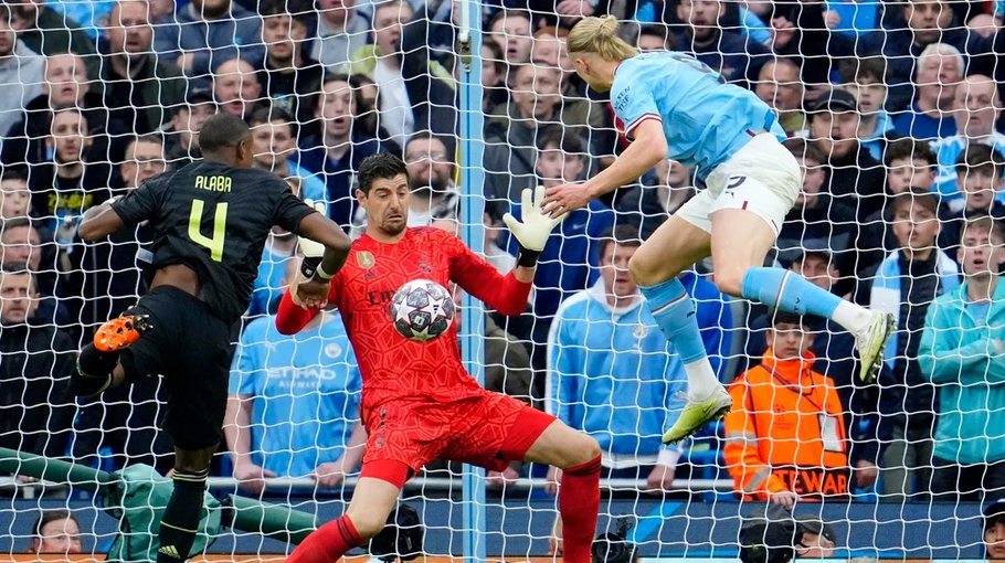 Real couldn't handle City's high press,   says Courtois