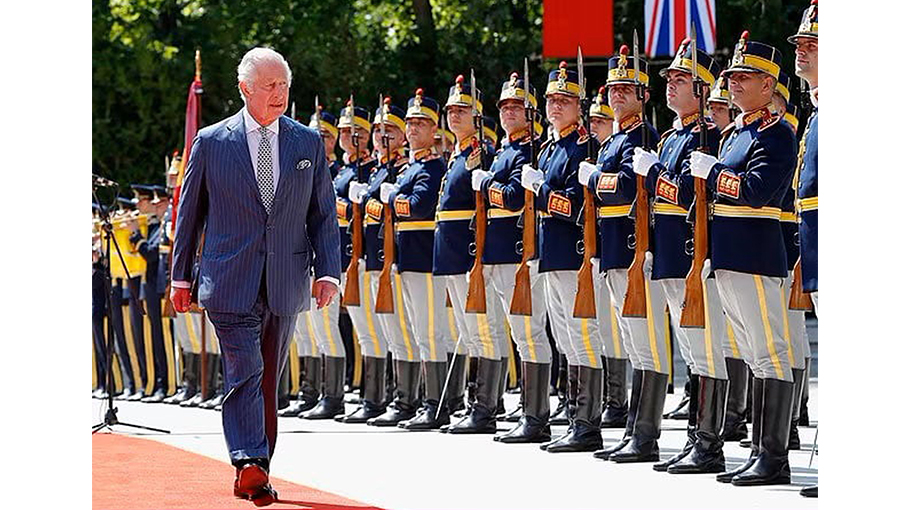 King Charles III arrives in Romania for first visit after coronation ...