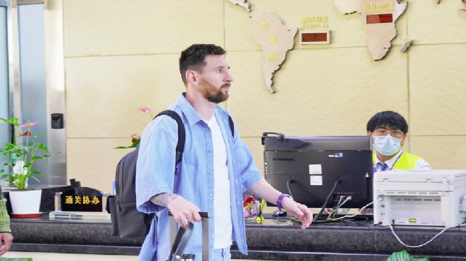 Messi in Beijing for friendly before move to Miami