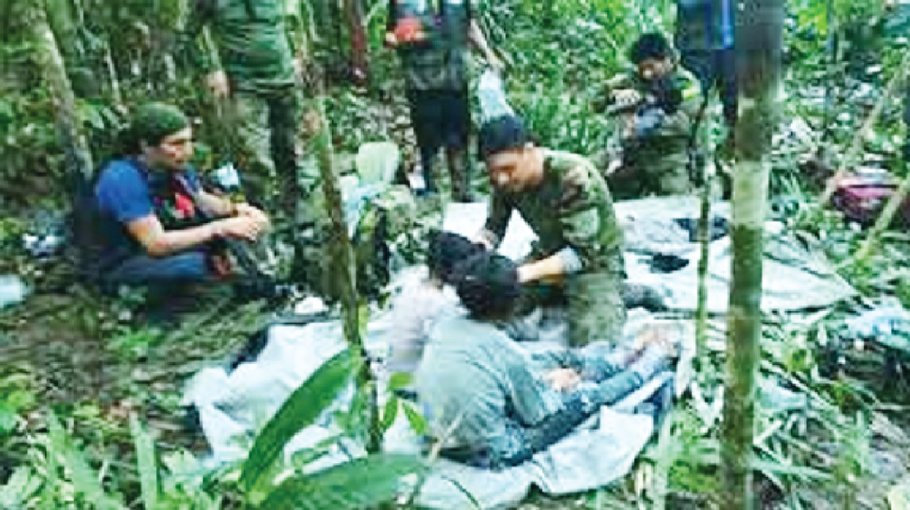 ‘I’m hungry,’ Colombia child tells rescuers after 40 days in jungle