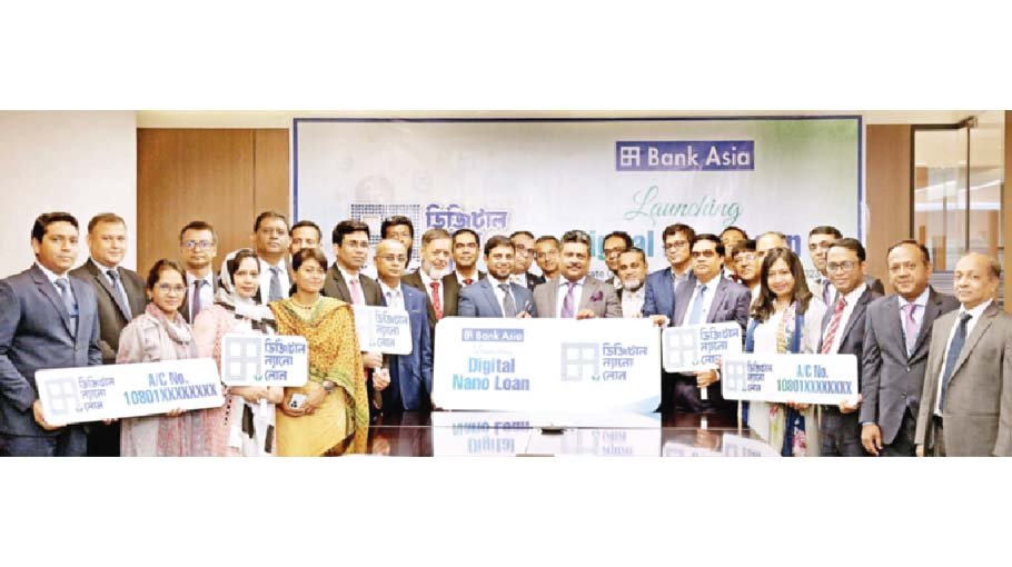 Bank Asia launches digital nano loan services