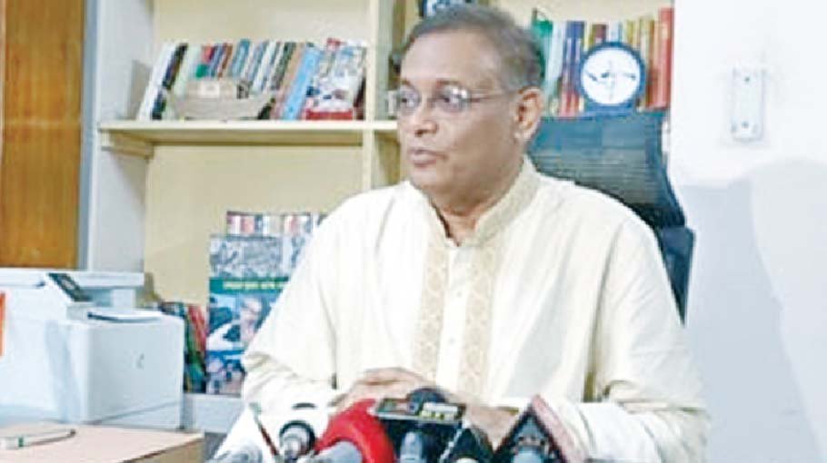 BNP looks for excuses to avoid election: Hasan