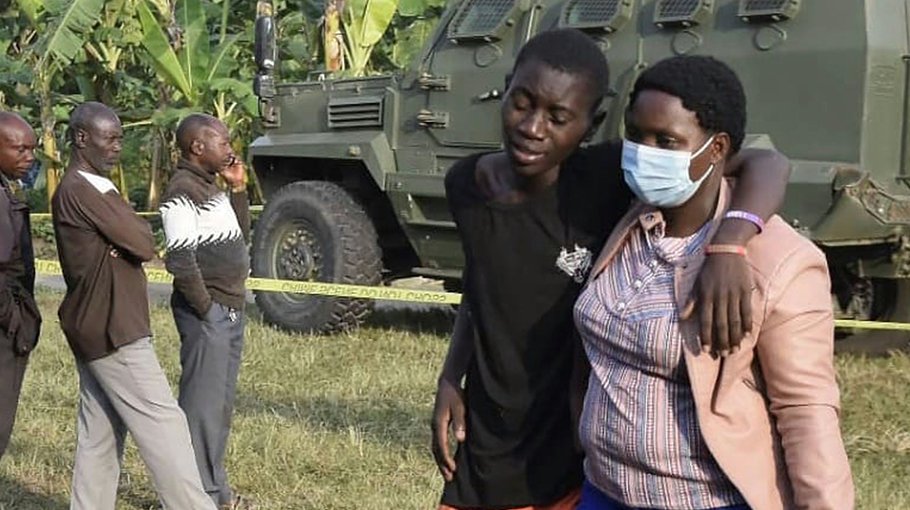 Anxious wait for news after 41 dead in Uganda school attack