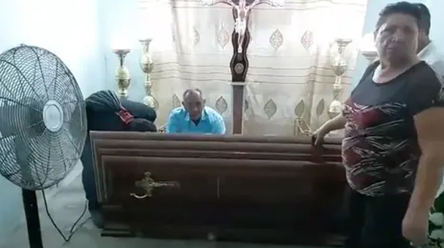 Woman dies days after being found alive in coffin
