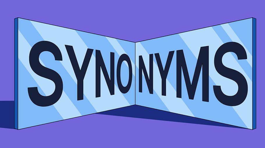 Synonymous word exercise