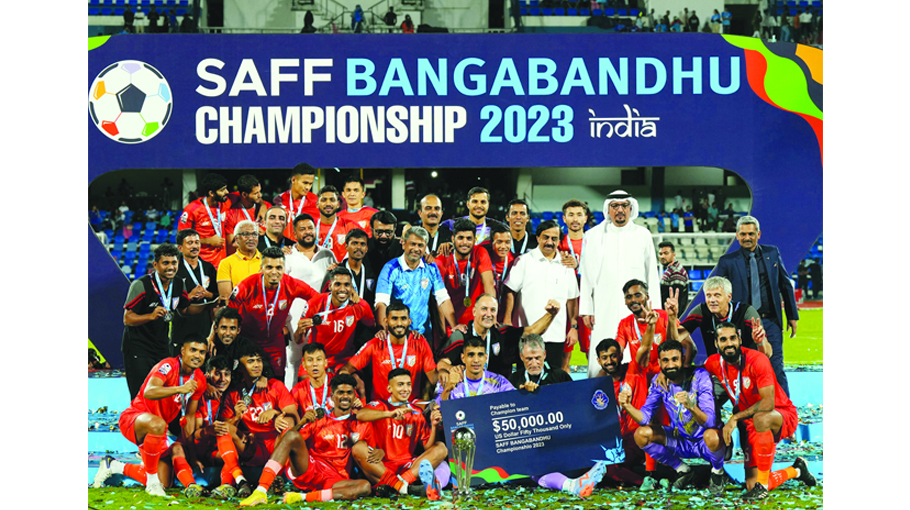 India Celebrate Bangabandhu SAFF Championship 2023 - Bangladesh Post