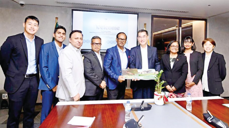 Singapore govt delegation, BGMEA discuss trade and investment potential in Bangladesh