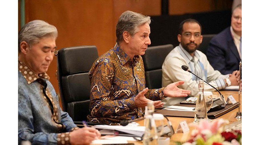 Blinken says ‘we must press’ Myanmar junta to stop violence, return to democracy