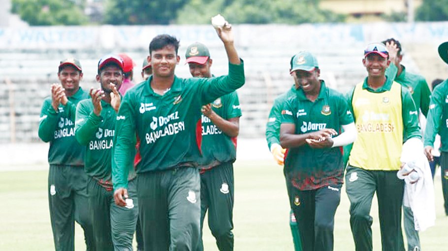 Bangladesh U19 clinch youth ODI series against SA