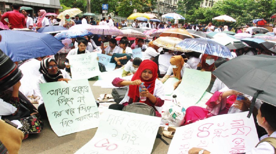 Postgraduate doctors launch fresh protest