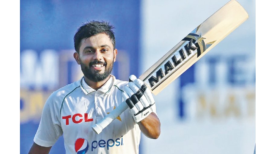 Shakeel’s double ton puts Pakistan on top in Sri Lanka Test