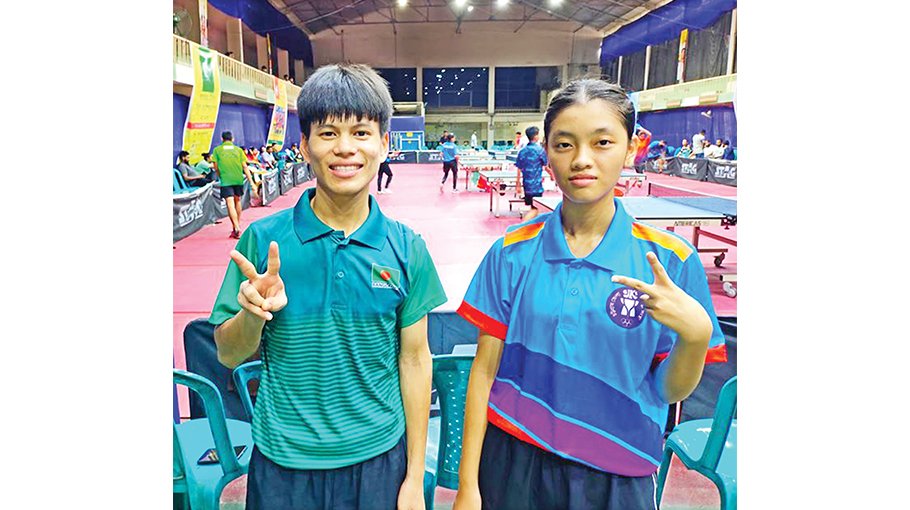 Ramhim, Khai Khai emerge champion in National TT meet