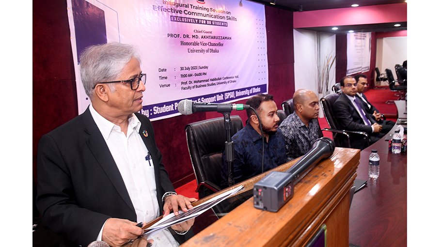 Training program on effective communication skills held at DU