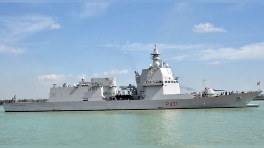 Italian naval ship arrives in Ctg on goodwill visit