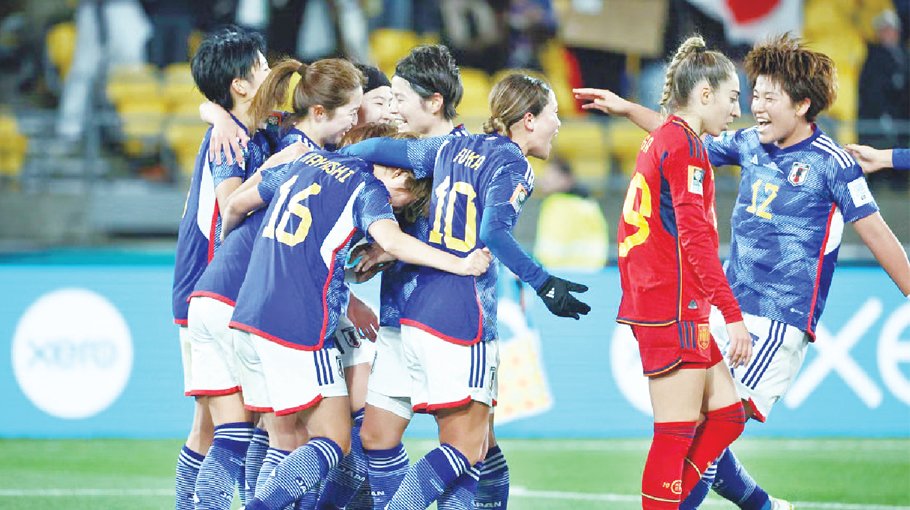 Japan thrash Spain 4-0 in Women’s World Cup