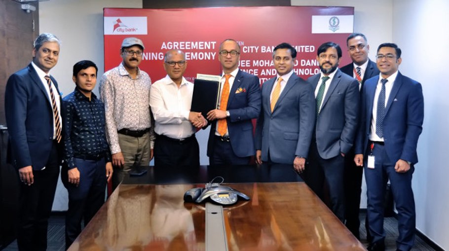 City Bank signs MoU with HSTU