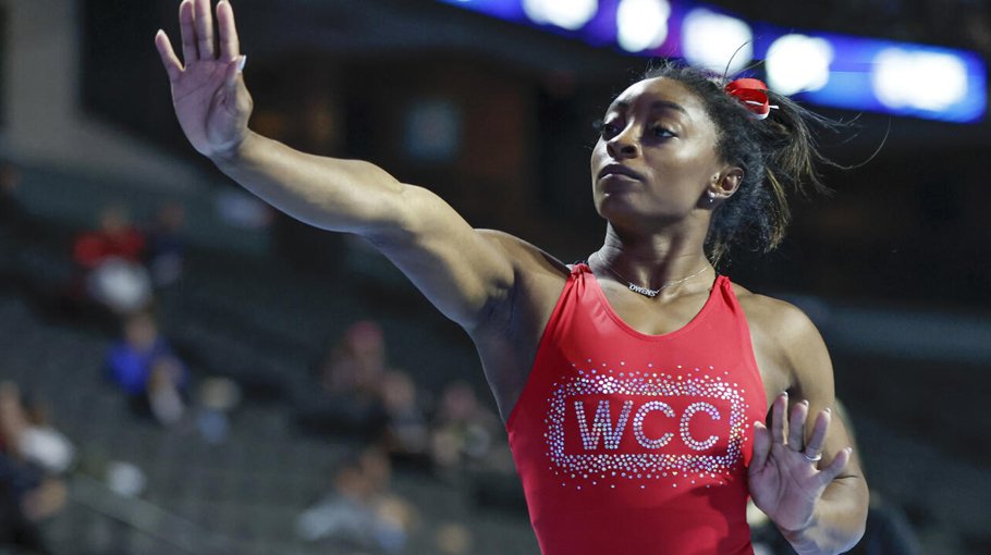 ‘No hesitation’ as Biles prepares  for return