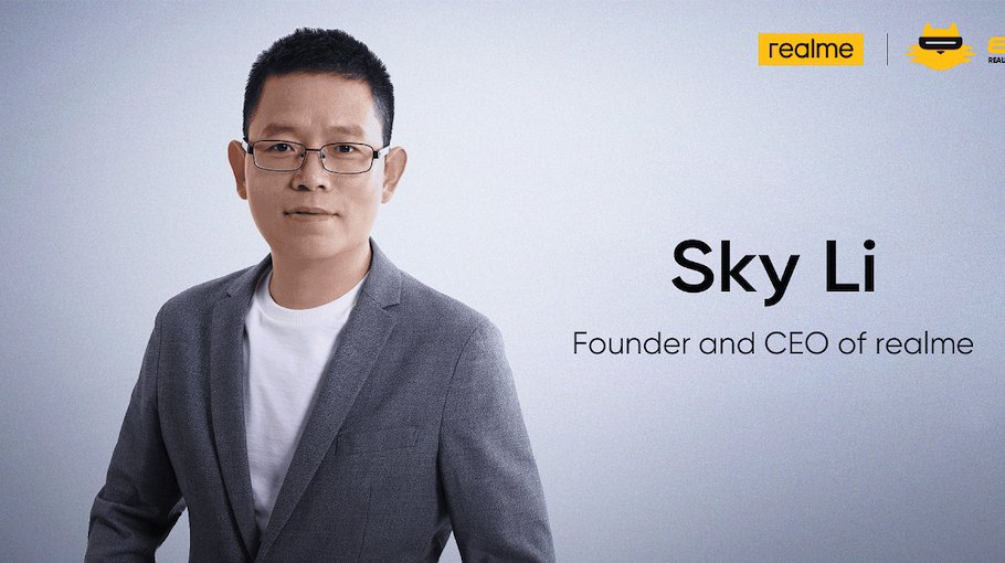 realme CEO Sky Li shares open message for its users