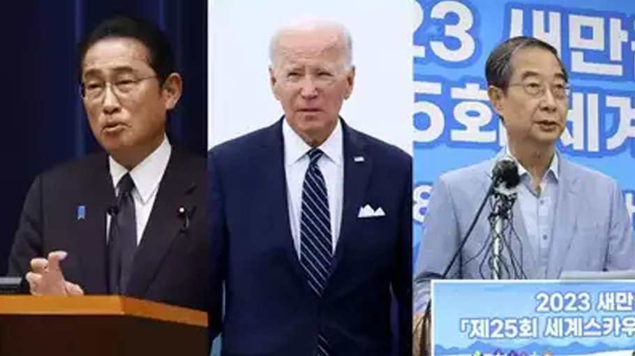 China blasts US-Japan- S Korea summit
