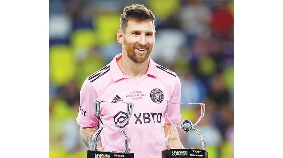 Messi leads Miami to first trophy with Leagues Cup win