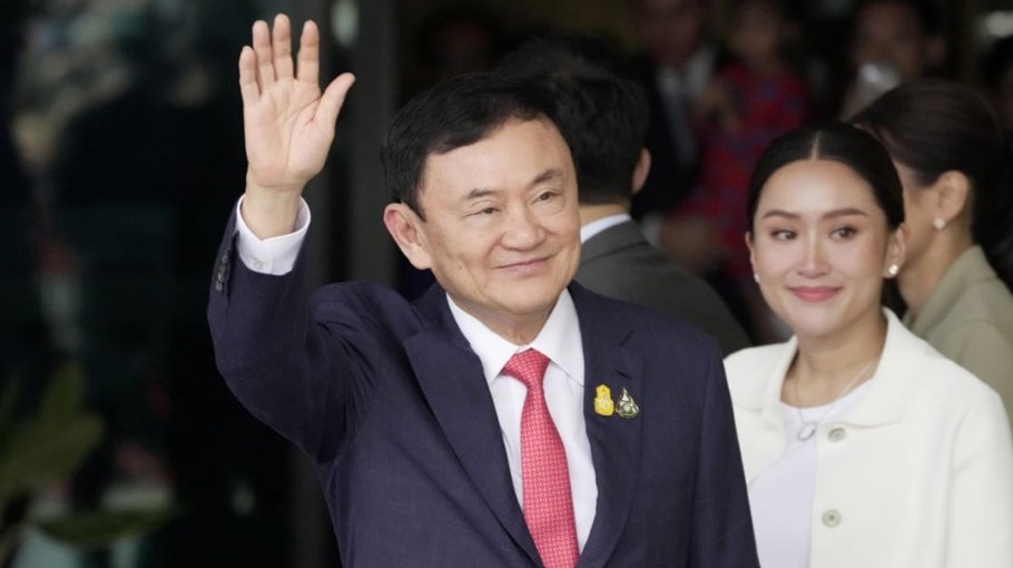 Thailand’s Thaksin moved to hospital after from exile return