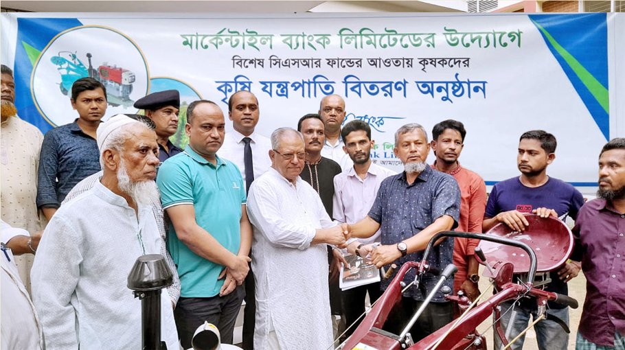 Mercantile Bank gifts police van to Senbagh Thana