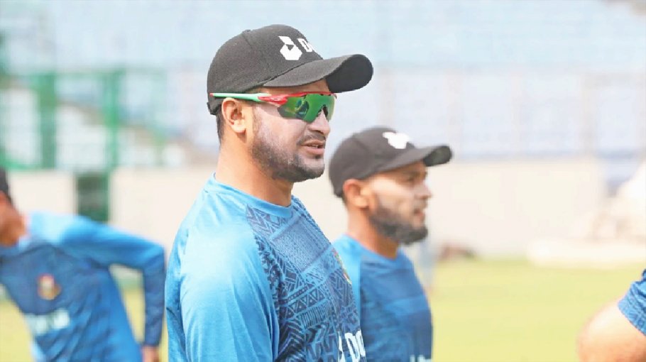 Shakib joins practice for first time after being ODI skipper