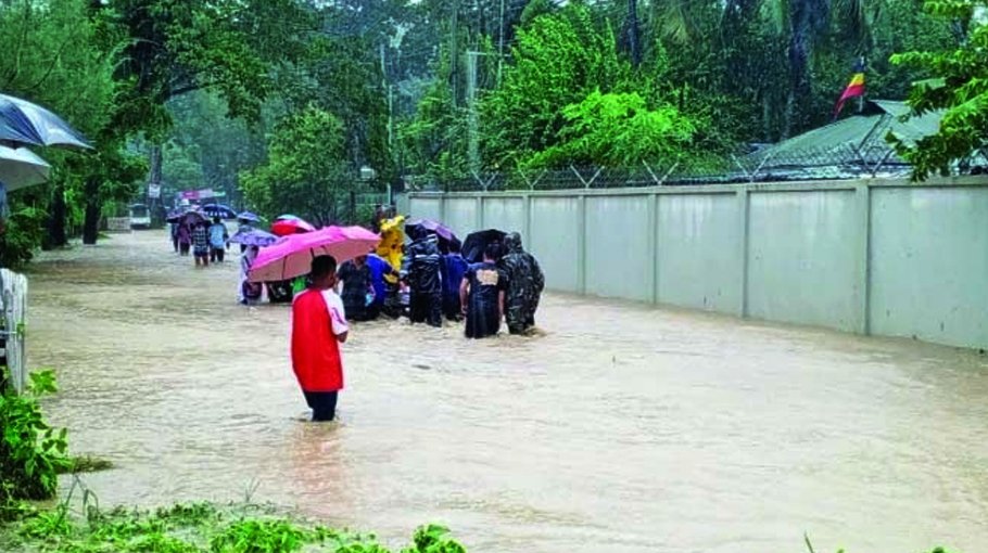 Bangladesh exposed to high flood risks