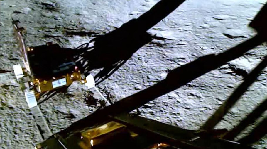 Indian rover confirms sulphur on Moon’s south pole