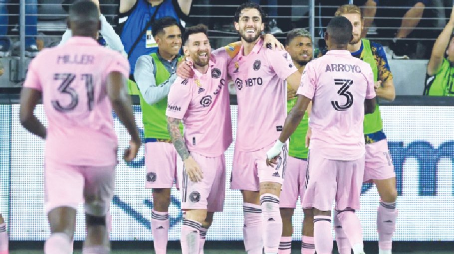 Messi assists Miami to big win over MLS champions LAFC