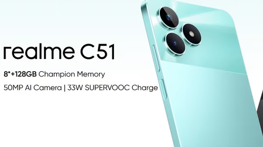 Realme unveils C51 with 33W fast charging - Bangladesh Post